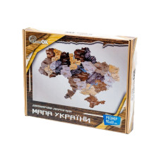 Дерев'яний пазл "Мапа України" Арт-90609, 60х90 см   (Арт-90609)