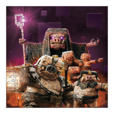 Фігурний пазл з дерева "Майнкрафт" PZ005-A3C-AC 180-250 деталей, розмір А3, картонна коробка (PZ005-A3C-AC)