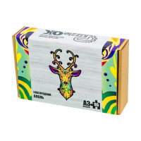 Фігурний дерев'яний пазл "Благородний олень" PuzA3-00730, 95 деталей (PuzA3-00730)