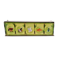 Настільна розвиваюча гра "Види тварин" Ubumblebees (ПСФ110) PSF110 комодик-сортер (PSF110)