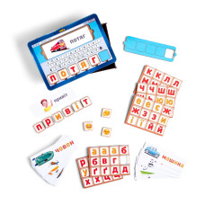 Планшет для хлопчиків "Збери слово за картинкою" Ubumblebees (ПСД198-УКР) PSD198-UKR українською мовою (PSD198-UKR)