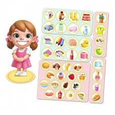 Дерев'яна настільна гра "Їстівне-неїстівне" Ubumblebees (ПСФ091) PSF091 сортер-комодик (PSF091)