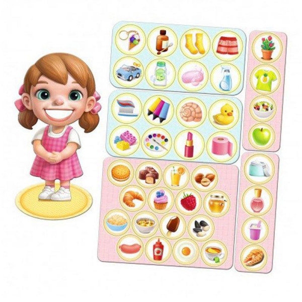 Дерев'яна настільна гра "Їстівне-неїстівне" Ubumblebees (ПСФ091) PSF091 сортер-комодик (PSF091)