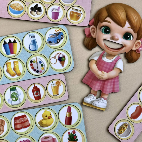 Дерев'яна настільна гра "Їстівне-неїстівне" Ubumblebees (ПСФ091) PSF091 сортер-комодик (PSF091)