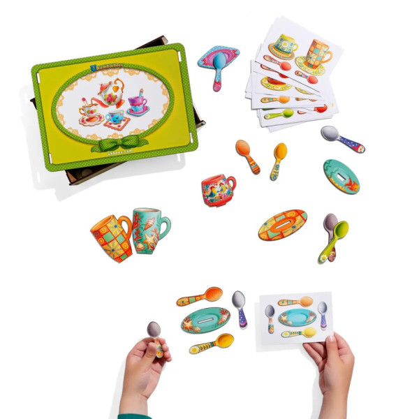 Настільна гра "Веселе чаювання" Ubumblebees (ПСД191) PSD191 дерев'яна (PSD191)