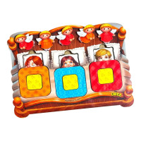 Дидактична гра для дітей "Малюки в ліжечку" PSD303 (ПСД303) (PSD303)