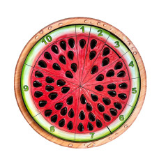 Дерев'яний пазл-сортер "Кавун - 2" (ПСД171) PSD171 (PSD171)