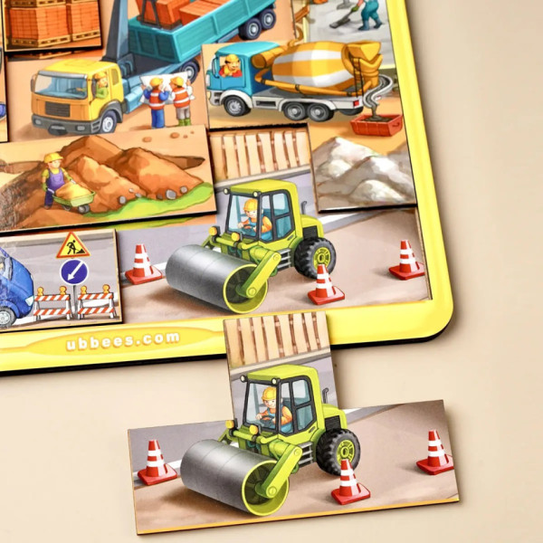 Дерев'яний тетріс великий "Будівельний майданчик" (ПСД127) PSD127 (PSD127)