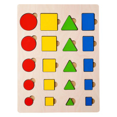 Геометричні вкладиші "Розміри" (ПСД210) PSD210 (PSD210)