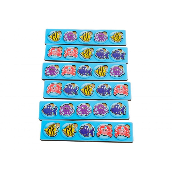 Дерев'яна настільна гра "Морські жителі-1" Ubumblebees (ПСД003) PSD003 сортер-комодик (PSD003)