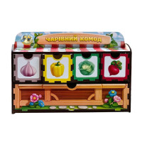 Дерев'яна настільна гра "Рахунок -1" Ubumblebees (ПСД069) PSD069 сортер-комодик (PSD069)