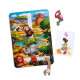 Дерев'яна настільна гра "Повтори за схемою - Африка" Ubumblebees (ПСД178) PSD178 на липучках (PSD178)