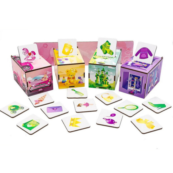 Дерев'яна настільна гра Монтессорі Принцеса Puz-89737 (Puz-89737)