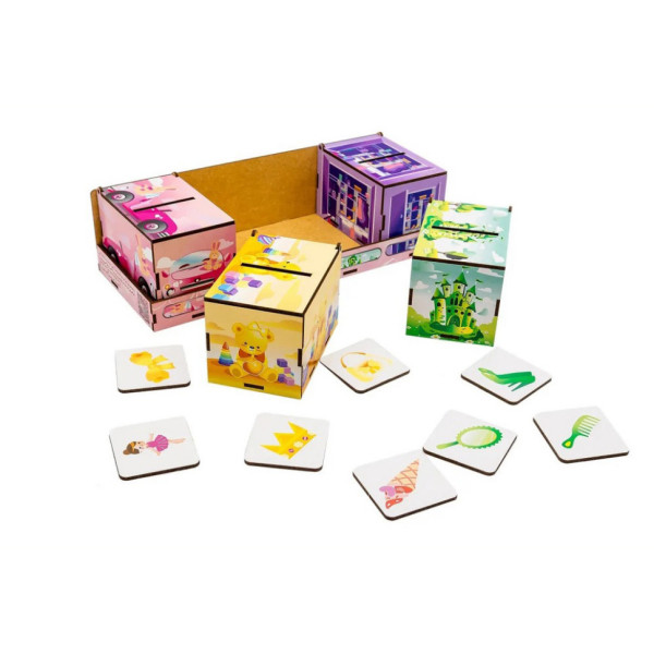 Дерев'яна настільна гра Монтессорі Принцеса Puz-89737 (Puz-89737)