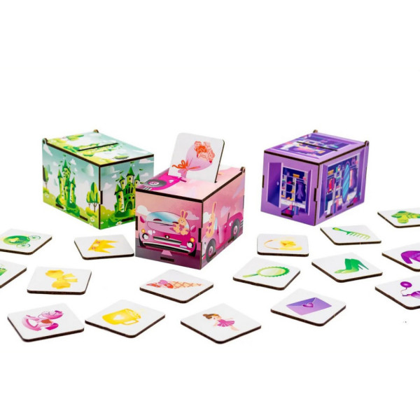 Дерев'яна настільна гра Монтессорі Принцеса Puz-89737 (Puz-89737)