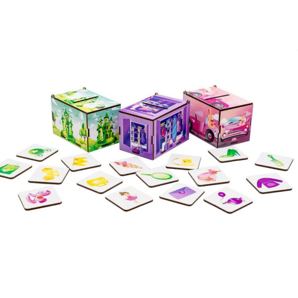 Дерев'яна настільна гра Монтессорі Принцеса Puz-89737 (Puz-89737)