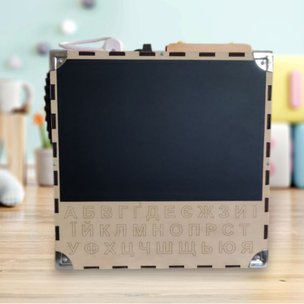 Розвиваюча іграшка Бізікуб Temple Group TG200132 30х30х30см Рожевий (TG200132)