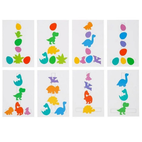 Дерев'яна настільна гра "Долина динозаврів" Ubumblebees (ПСФ038) PSF038 на липучках (PSF038)