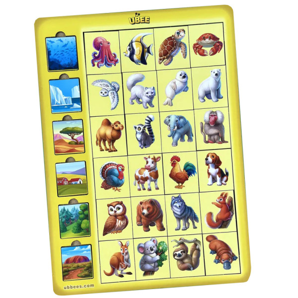 Дерев'яний дитячий сортер "Асоціації тварини" (ПСД300) PSD300 (PSD300)