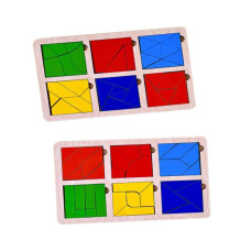 Розвиваючі дитячі Квадрати Нікітіна Ubumblebees (ПСД207) PSD207, 3 рівень (PSD207)