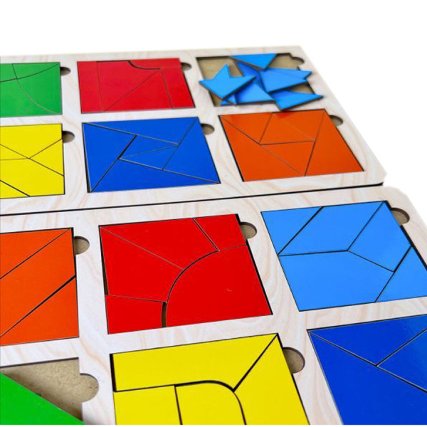 Розвиваючі дитячі Квадрати Нікітіна Ubumblebees (ПСД207) PSD207, 3 рівень (PSD207)