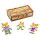 Дерев'яна настільна гра Лисички Puz-42121 (Puz-42121)