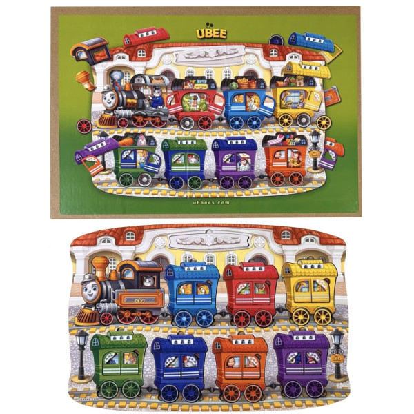 Дерев'яний дитячий сортер "Потяг великий" (ПСД296) PSD296  (PSD296)