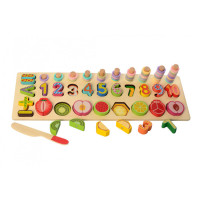 Розвиваючий набір першокласника MD 2284 дерев'яний (MD 2284)