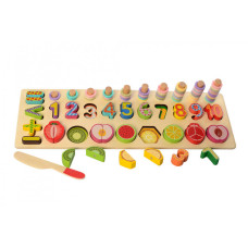 Розвиваючий набір першокласника MD 2284 дерев'яний (MD 2284)