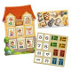 Дерев'яний пазл-вкладиш "Будиночок із завданнями" (ПСФ112) PSF112 (PSF112)