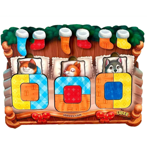 Дерев'яний сортер "Тварини в ліжечку" PSD302 (ПСД302) (PSD302)