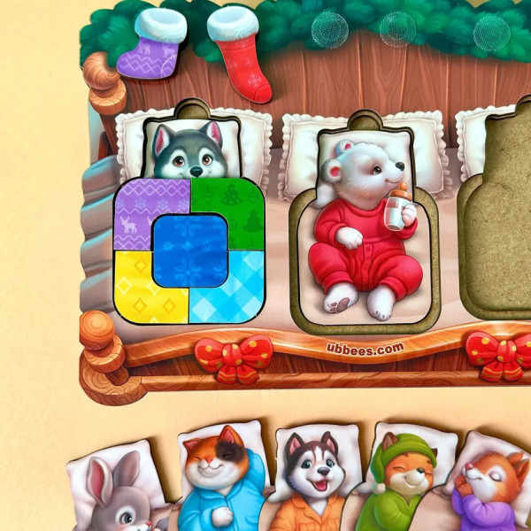 Дерев'яний сортер "Тварини в ліжечку" PSD302 (ПСД302) (PSD302)