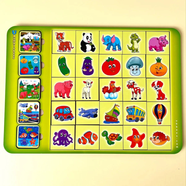 Дерев'яний сортер "Асоціації-картинки" PSD057 (ПСД057)