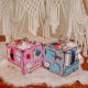 Розвиваюча іграшка Бізікуб Temple Group TG200162 23х23х23см Рожевий (TG200162)