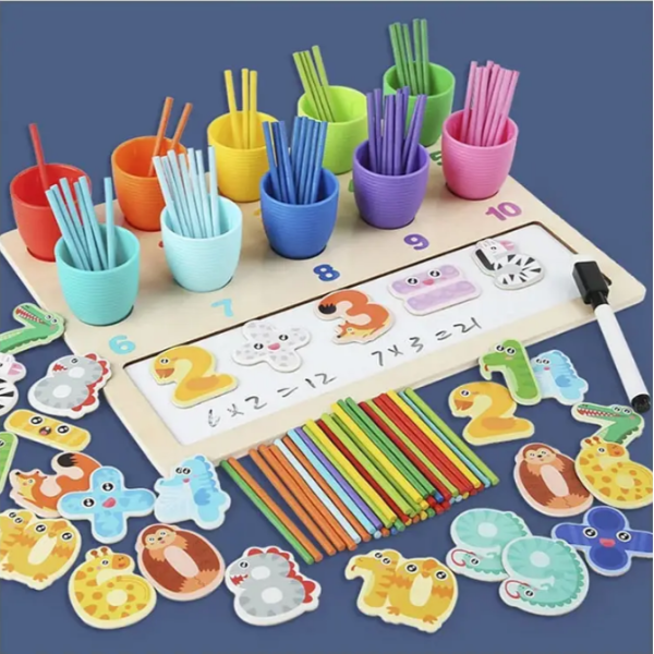 Дерев'яна Логічна гра "Математика" 58602 (58602)