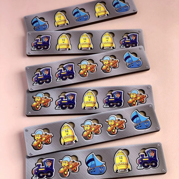 Дерев'яна настільна гра "Транспорт-2" Ubumblebees (ПСД006) PSD006 сортер-комодик (PSD006)