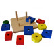 Дитяча розвиваюча Піраміда-фігури ПД-001 дерев'яна (ПД-001)