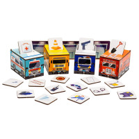 Дитячий Сортер Монтессорі "Машинки" Puz-87873 (Puz-87873)