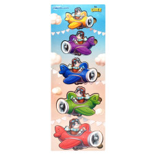 Дерев'яний дитячий сортер "Літаки більше - менше" (ПСД299) PSD299 (PSD299)