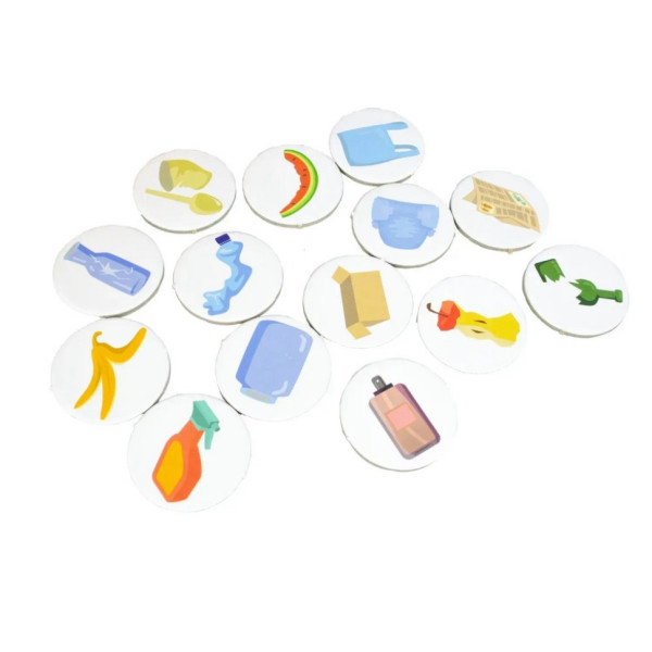 Дерев'яна розвиваюча гра "Сортуємо відходи" 900798 (900798)