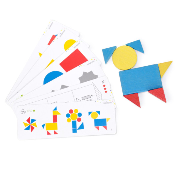 Навчальний набір "Логічні блоки Дьєнеша" Igroteco 900408, 48 деталей (900408)