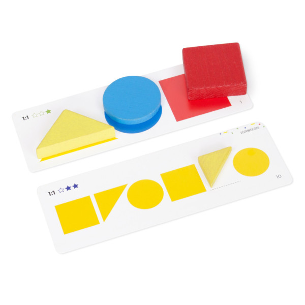 Навчальний набір "Логічні блоки Дьєнеша" Igroteco 900408, 48 деталей (900408)