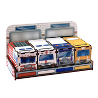 Дерев'яна настільна гра "Службовий транспорт" Ubumblebees (ПСФ027) PSF027 сортер-комодик (PSF027)