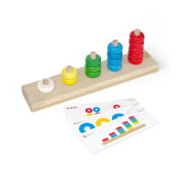 Дитяча розвиваюча гра "Пірамідка-лічилочка" Igroteco 900439 (900439)