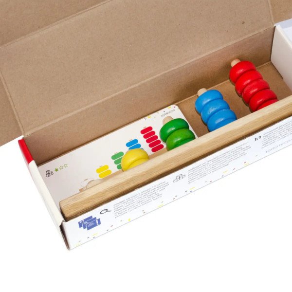 Дитяча розвиваюча гра "Пірамідка-лічилочка" Igroteco 900439 (900439)