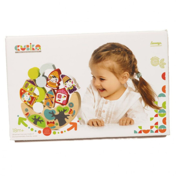 Іграшковий балансир c гномами Cubika 13937, 11 фігурок