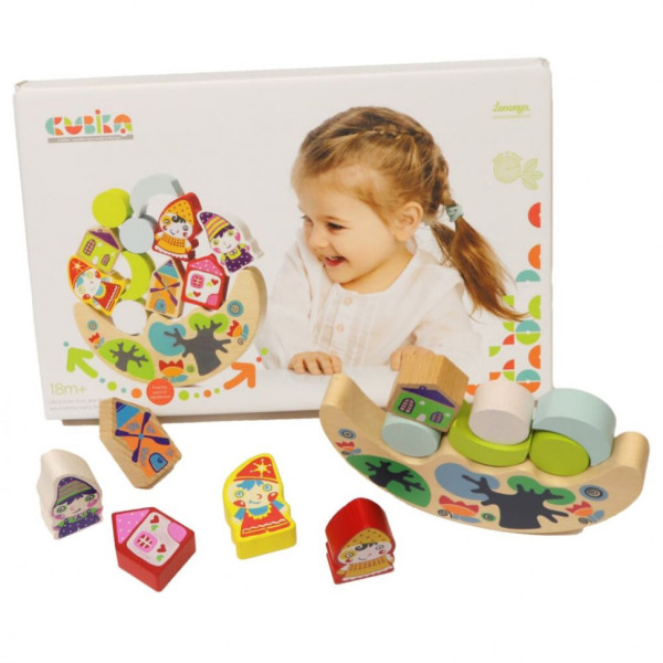 Іграшковий балансир c гномами Cubika 13937, 11 фігурок