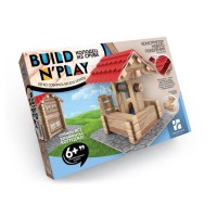 Дитячий дерев'яний конструктор КОЛОДЯЗЬ "BUILDNPLAY" 7645DT з цвяхами