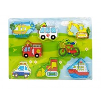 Розвиваюча рамка-вкладиш MD 1213 дерев'яна