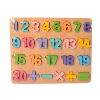 Развивающая игрушка Рамка-вкладыш MD 2215 деревянная